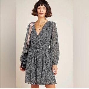 Maeve by Anthropolgie Long Sleeved Midi Dress